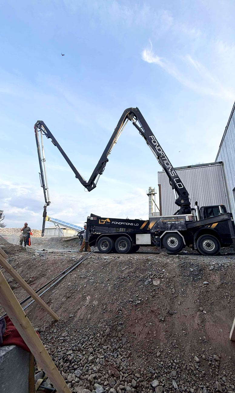 Projet Soulèvement de bâtiment à Bonaventure