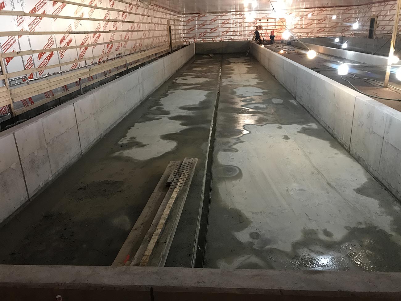 Projet dalles de béton à Campbelton