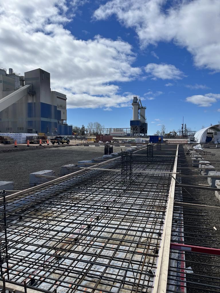 Projet dalles de béton à Campbelton