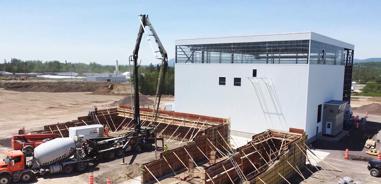 Projet dalles de béton à Campbelton