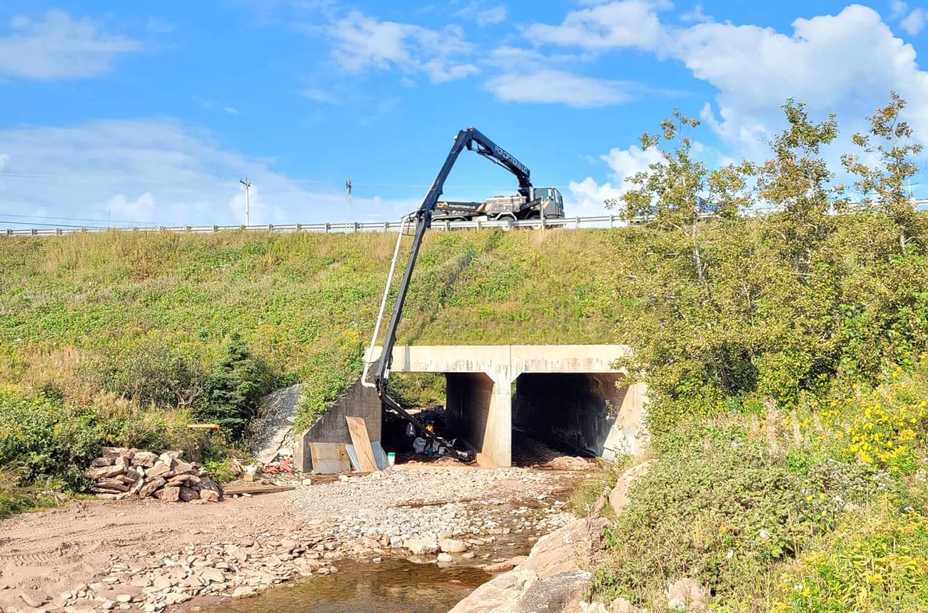 Projet dalles de béton à Campbelton