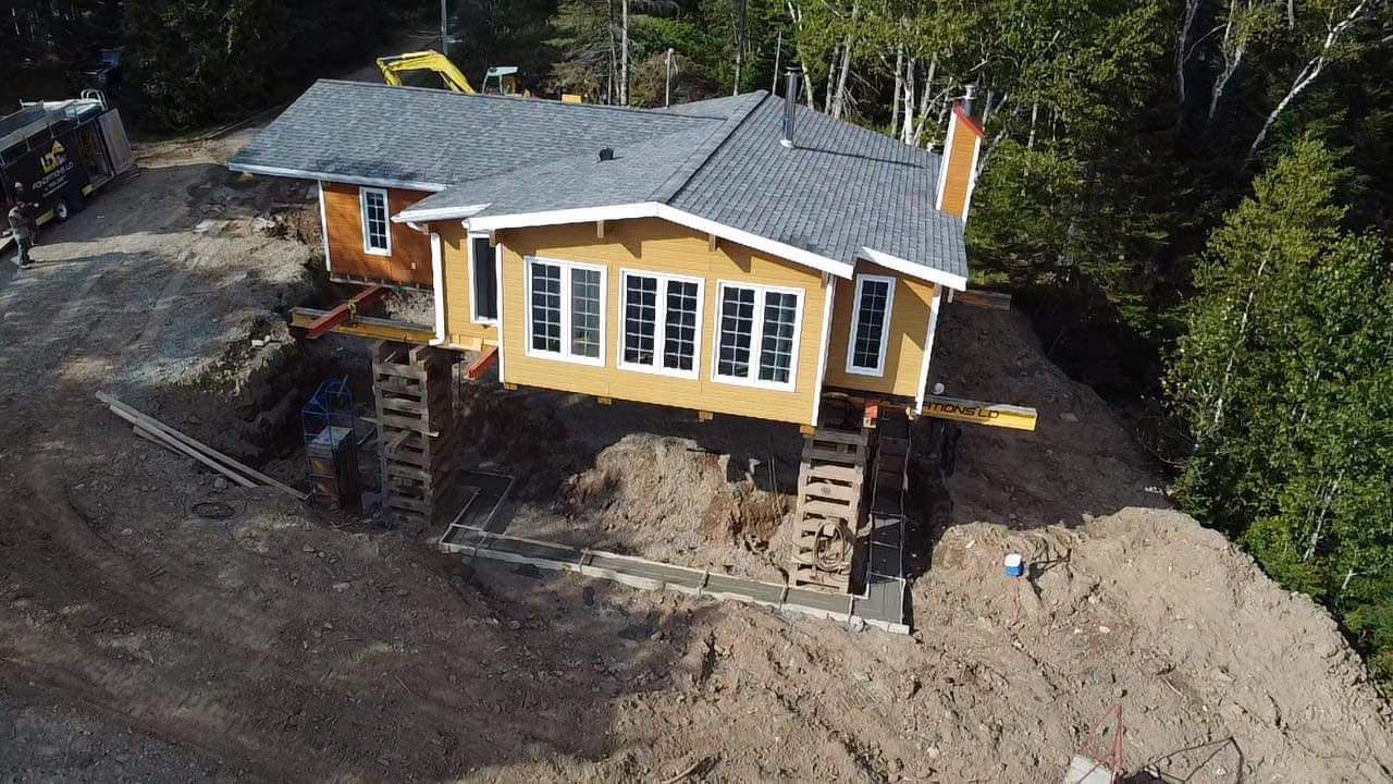 Projet dalles de béton à Campbelton
