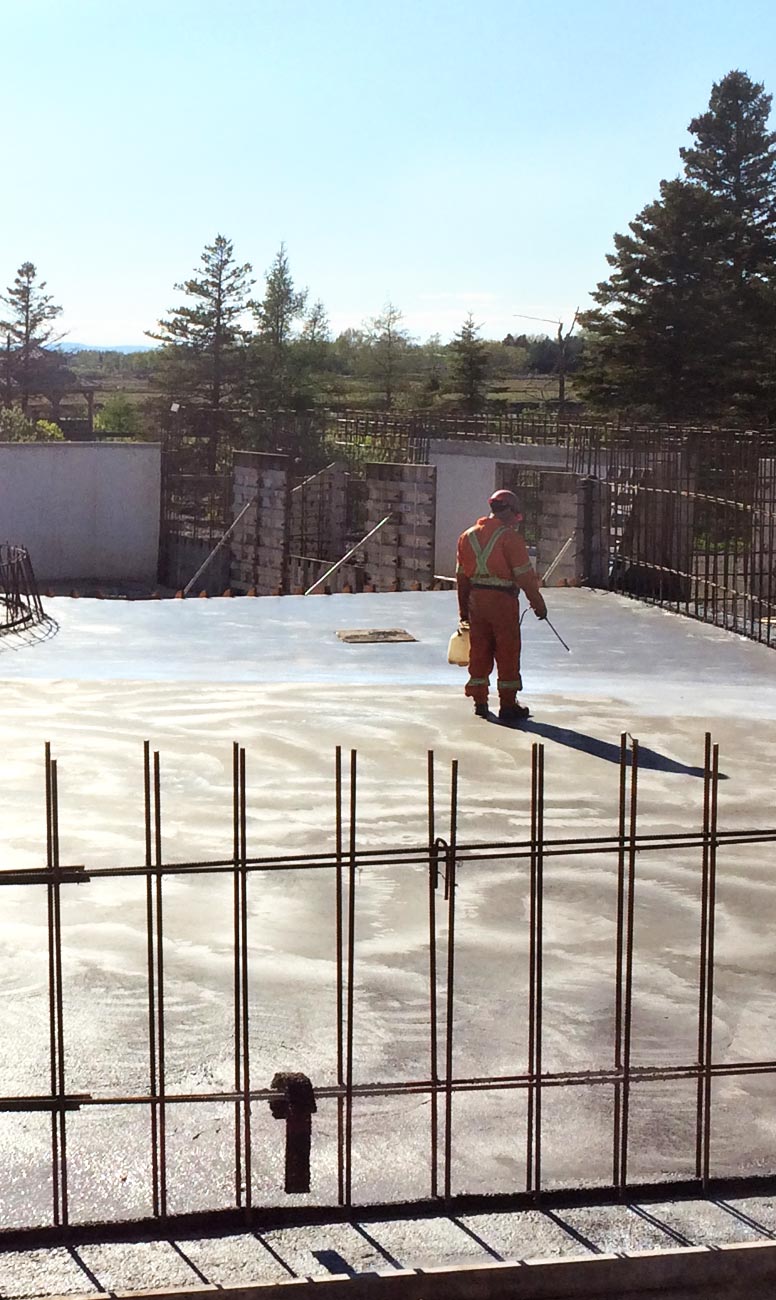 Service Finition de béton